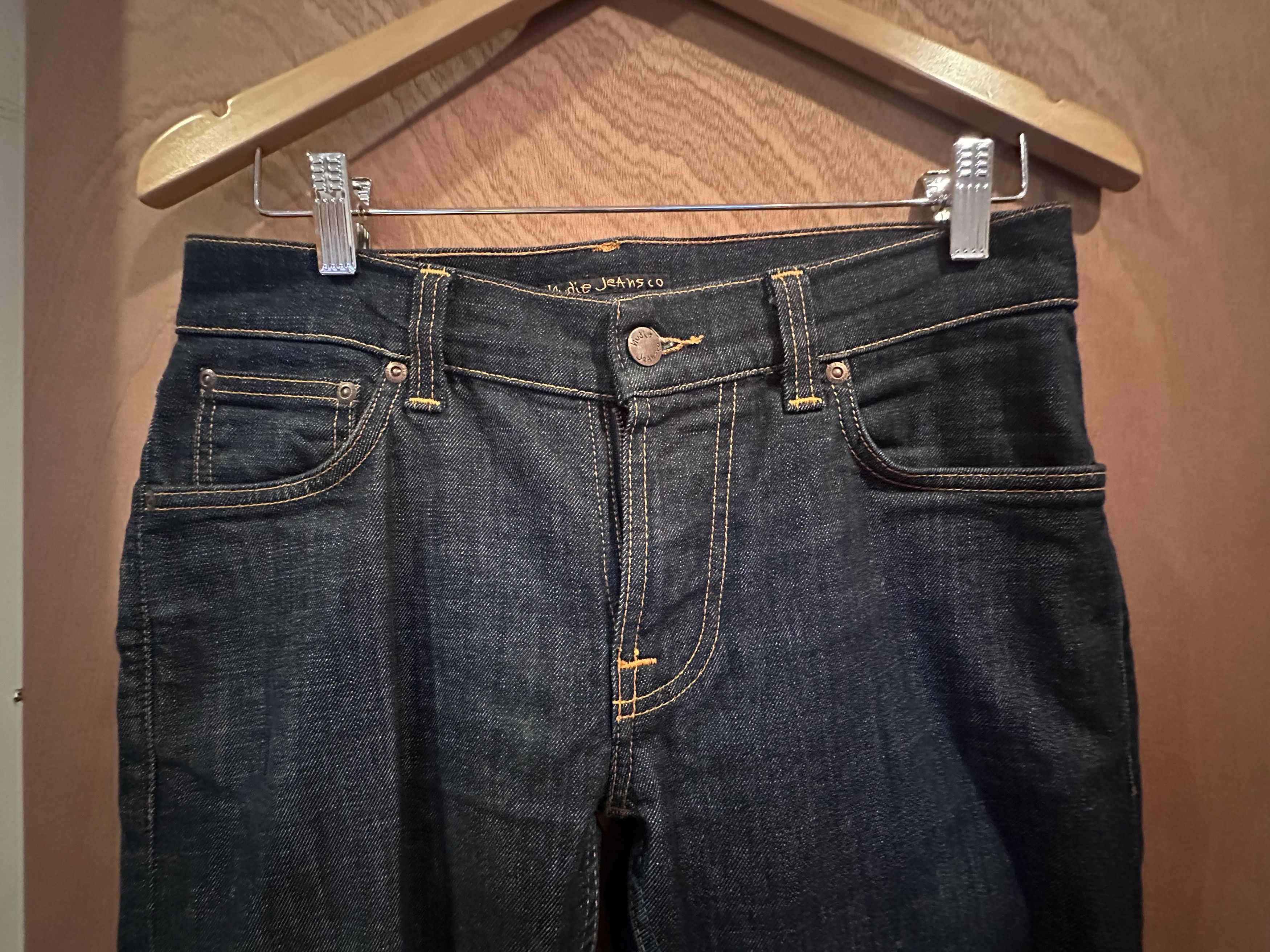 Nudie Jeans Tight Terry dark wash skinny denim