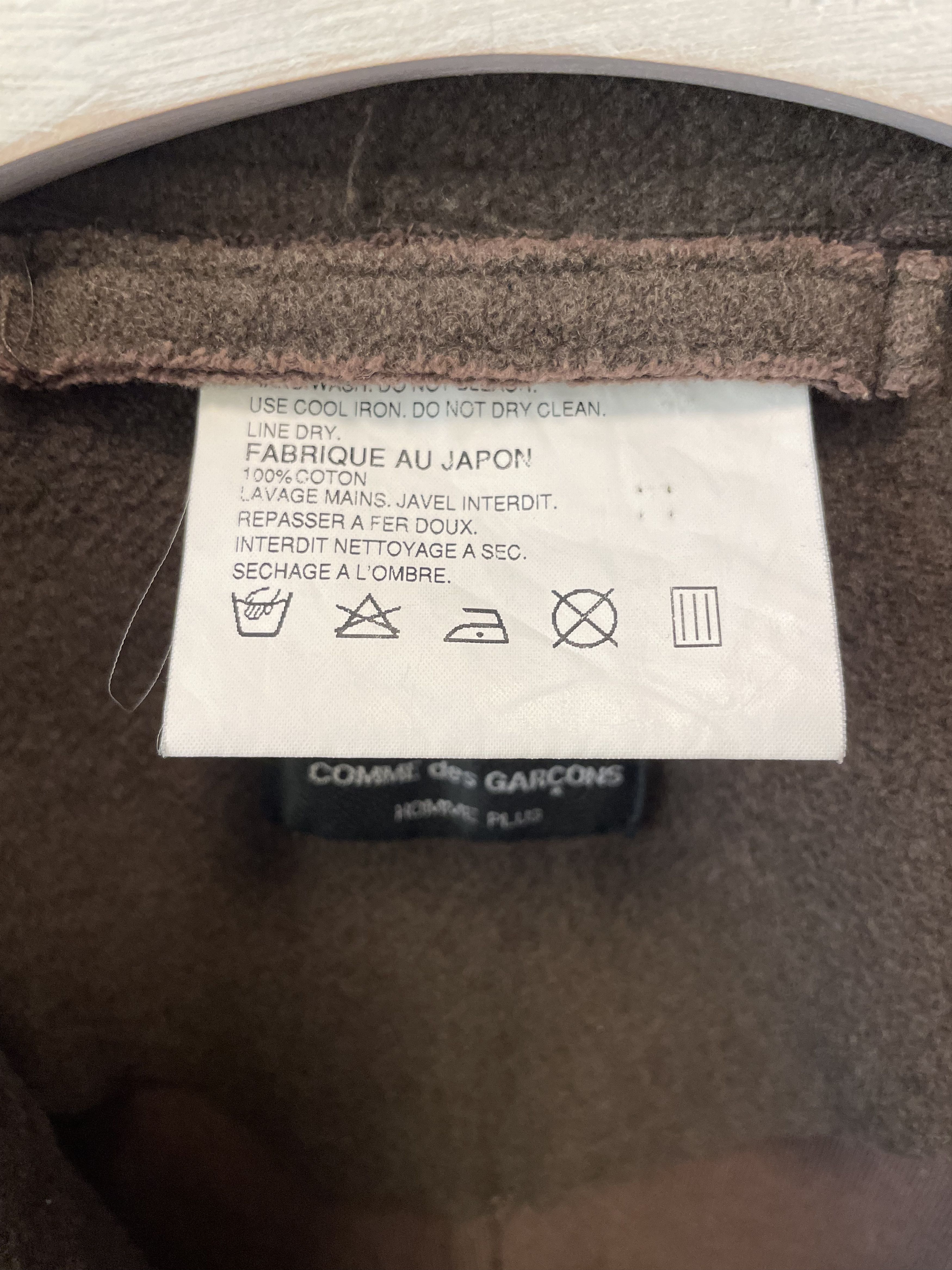Comme des Garcons × Comme des Garcons Homme Plus Lightweight, unlined, thick cotton jacket, size M Size US M / EU 48-50 / 2 - 9 Thumbnail