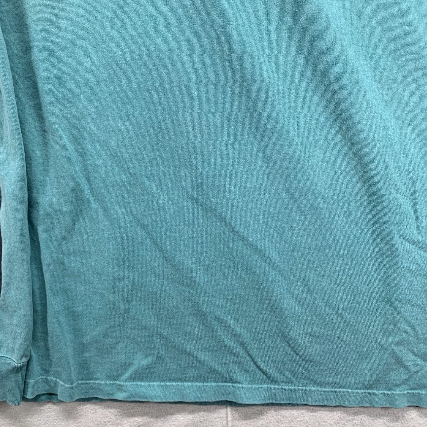 American Eagle Outfitters American Eagle Mens Long Sleeve T-Shirt 2XL Retro 90s Green Cotton Knit Beach Logo Size US XXL / EU 58 / 5 - 7 Thumbnail