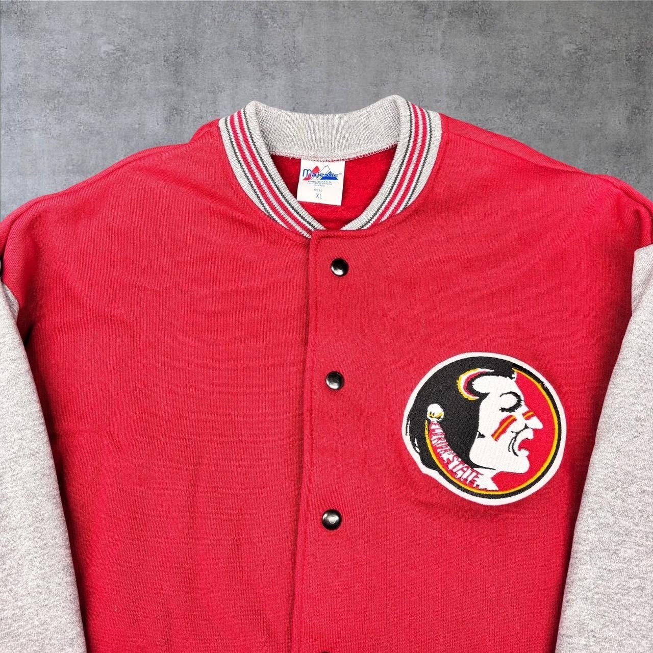 Majestic × Vintage Vintage Florida State Seminoles Jacket Size US XL / EU 56 / 4 - 2 Thumbnail