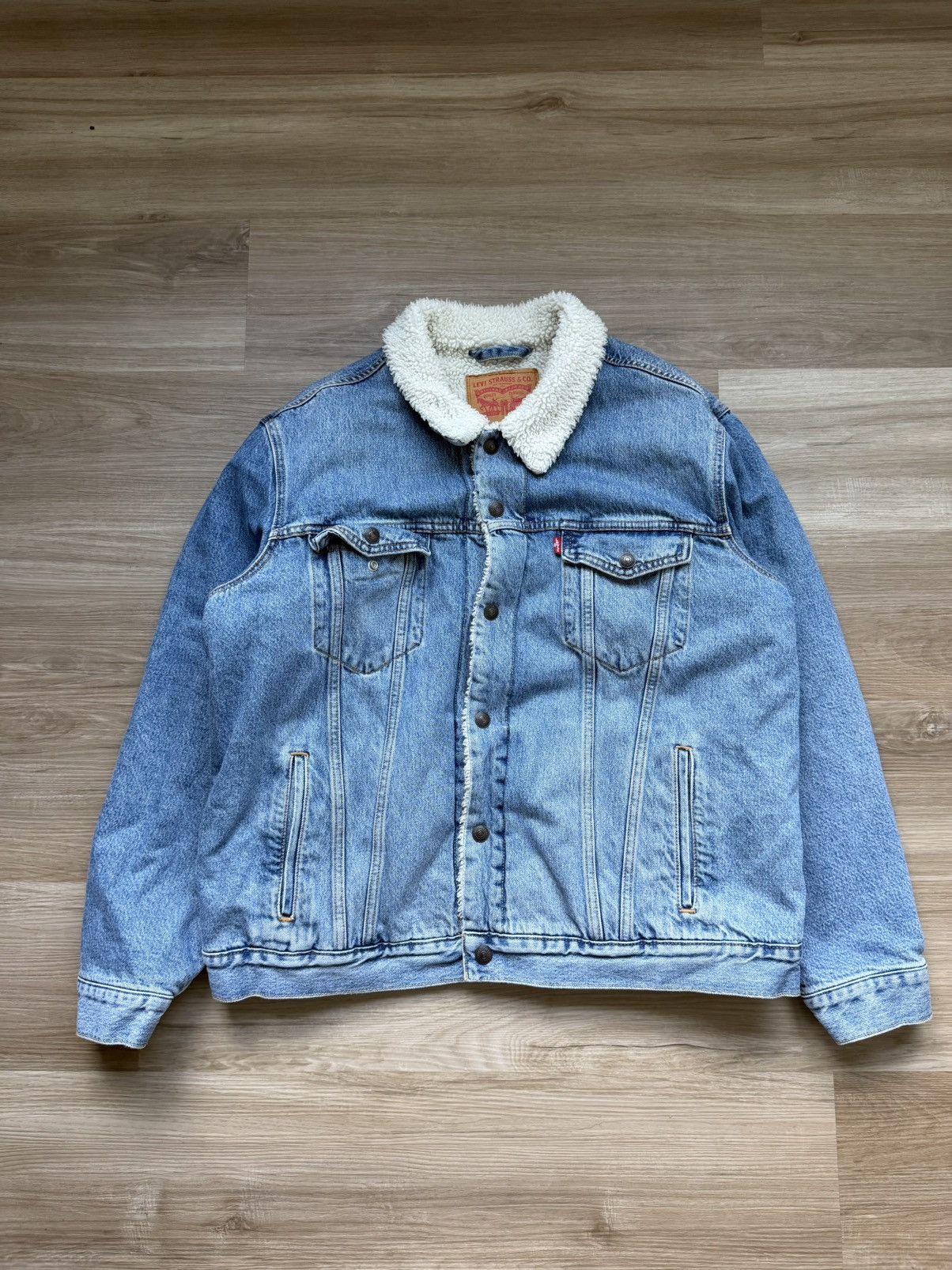 Levi's Levi’s Sherpa denim jacket Size US XL / EU 56 / 4 - 1 Thumbnail