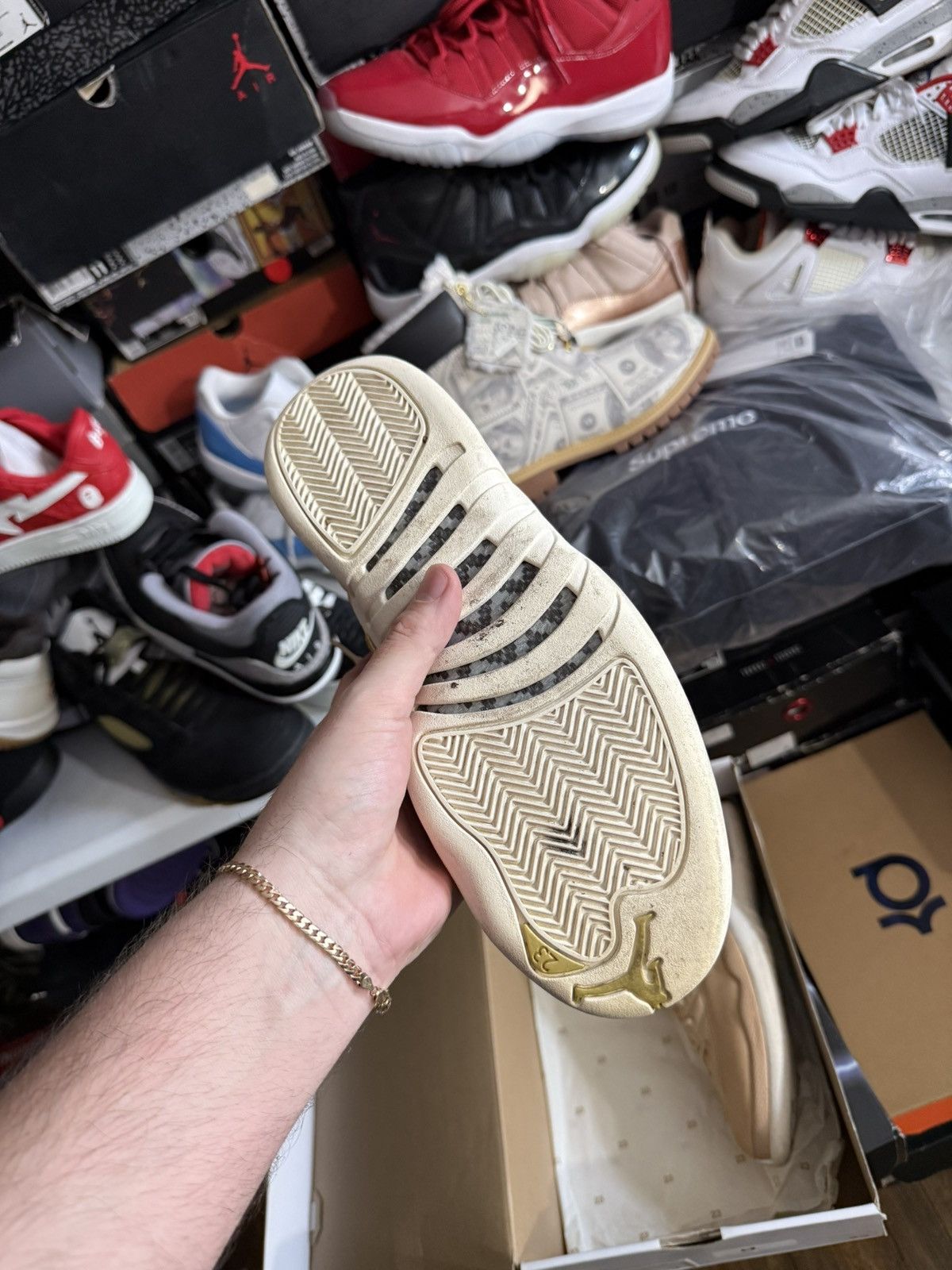 Jordan Brand Jordan retro 12 vanchetta tan sz 8 Size US 8 / EU 41 - 5 Thumbnail