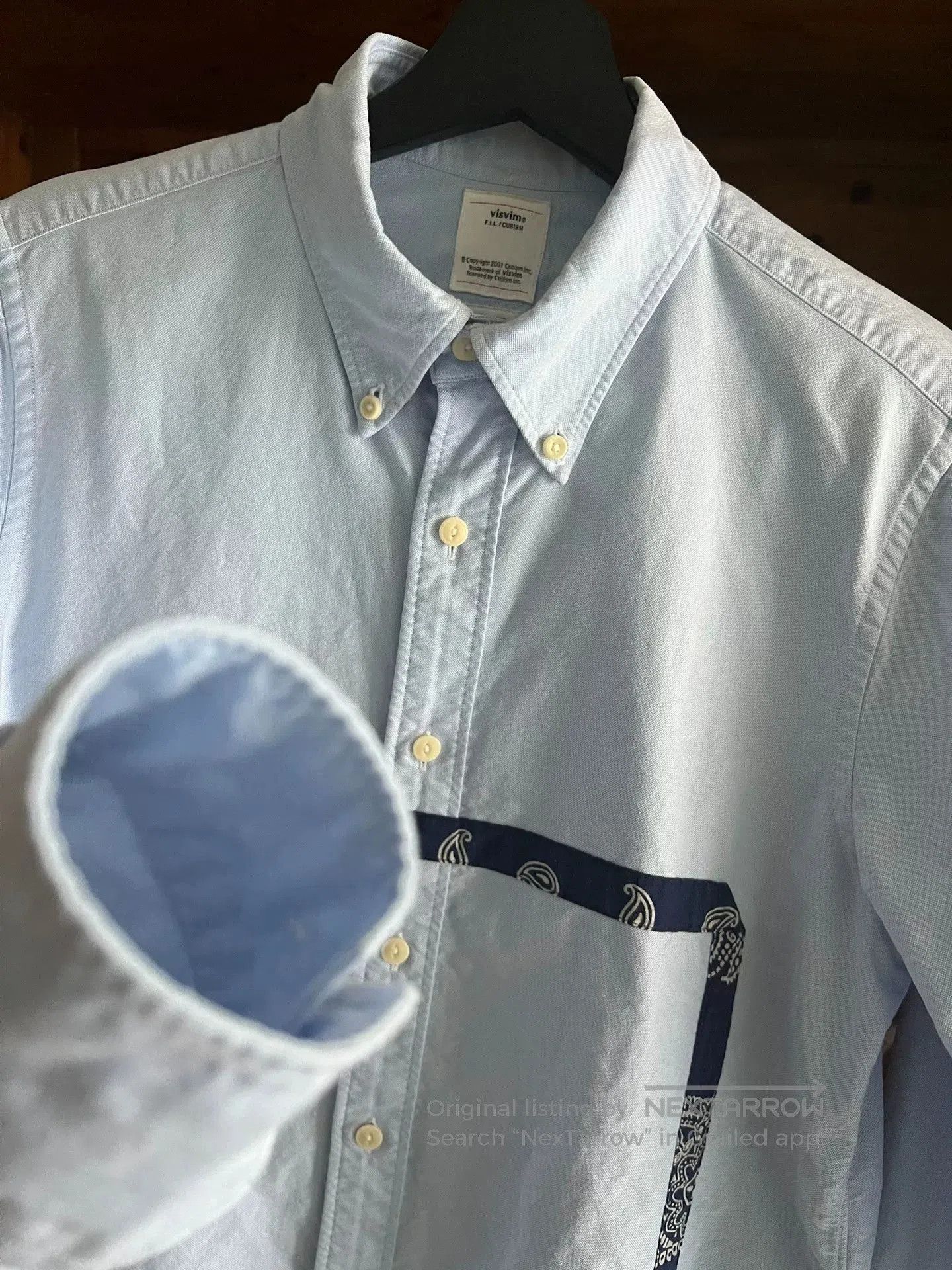 Visvim visvim 2018 Giza Cotton Indigo Shirt. Size US M / EU 48-50 / 2 - 4 Thumbnail