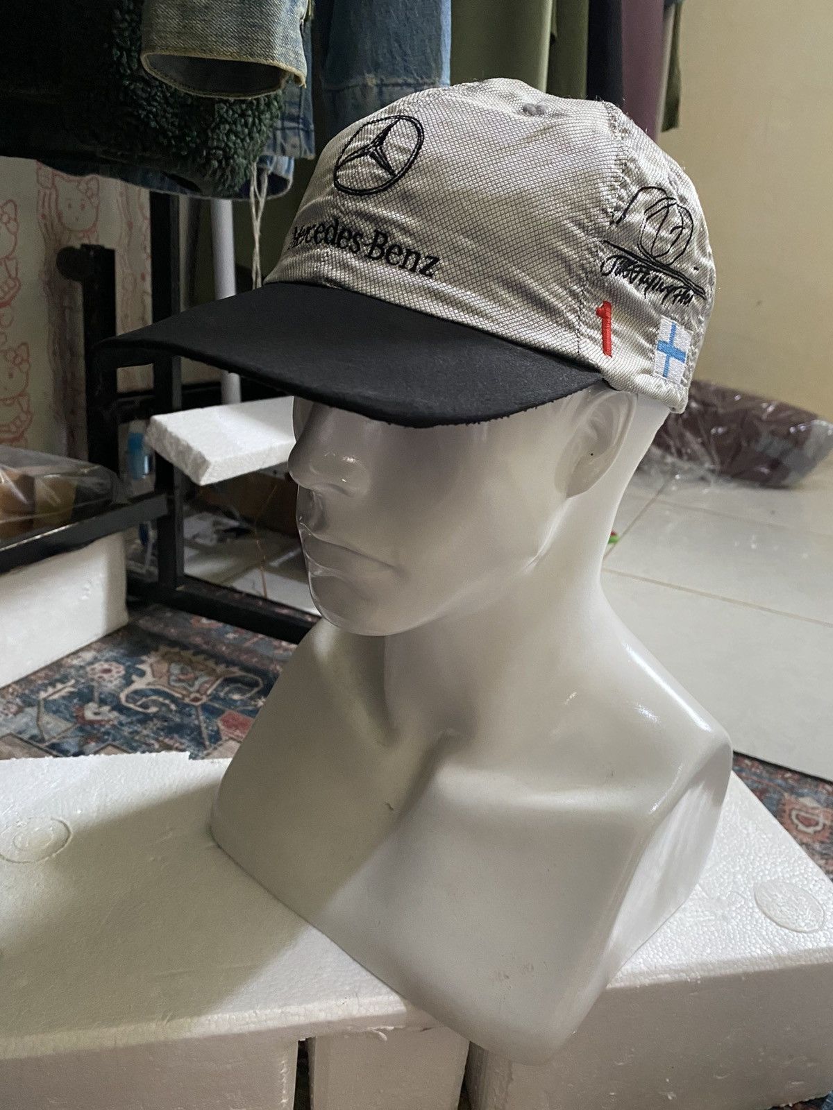 Malcolm McLaren × Vintage Vintage West McLaren Mercedes Hat racing