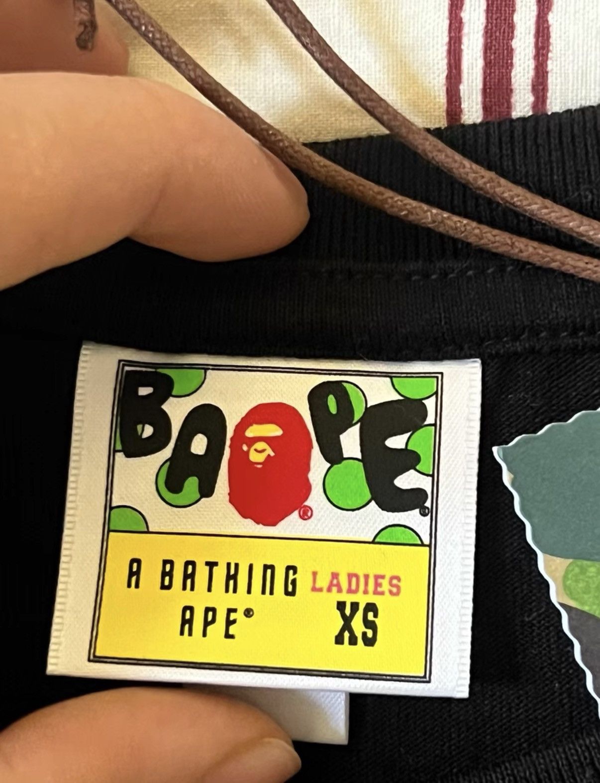 Bape BAPE OG Nigo era, small ape head short-sleeve tee Size US XS / EU 42 / 0 - 4 Thumbnail