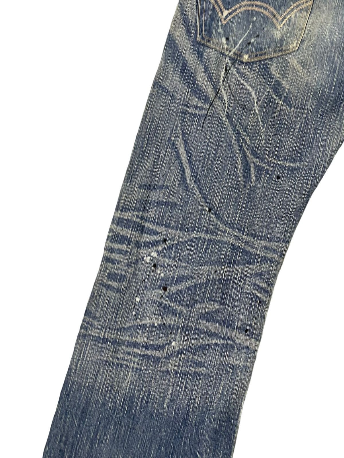 Edwin Distress Jeans Edwin 503 Faded Paint Splash Regular 7🟦5 Size US 34 / EU 50 - 17 Thumbnail