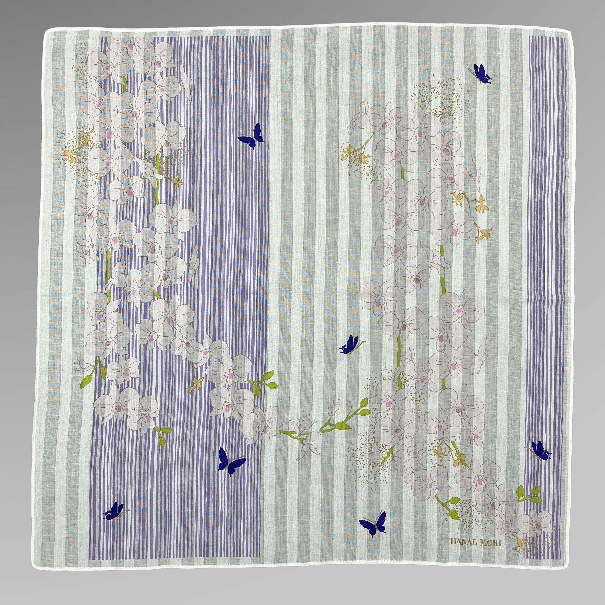 Hanae Mori Hanae Mori Bandana / Handkerchief / Neckerchief B296 Size ONE SIZE - 2 Thumbnail