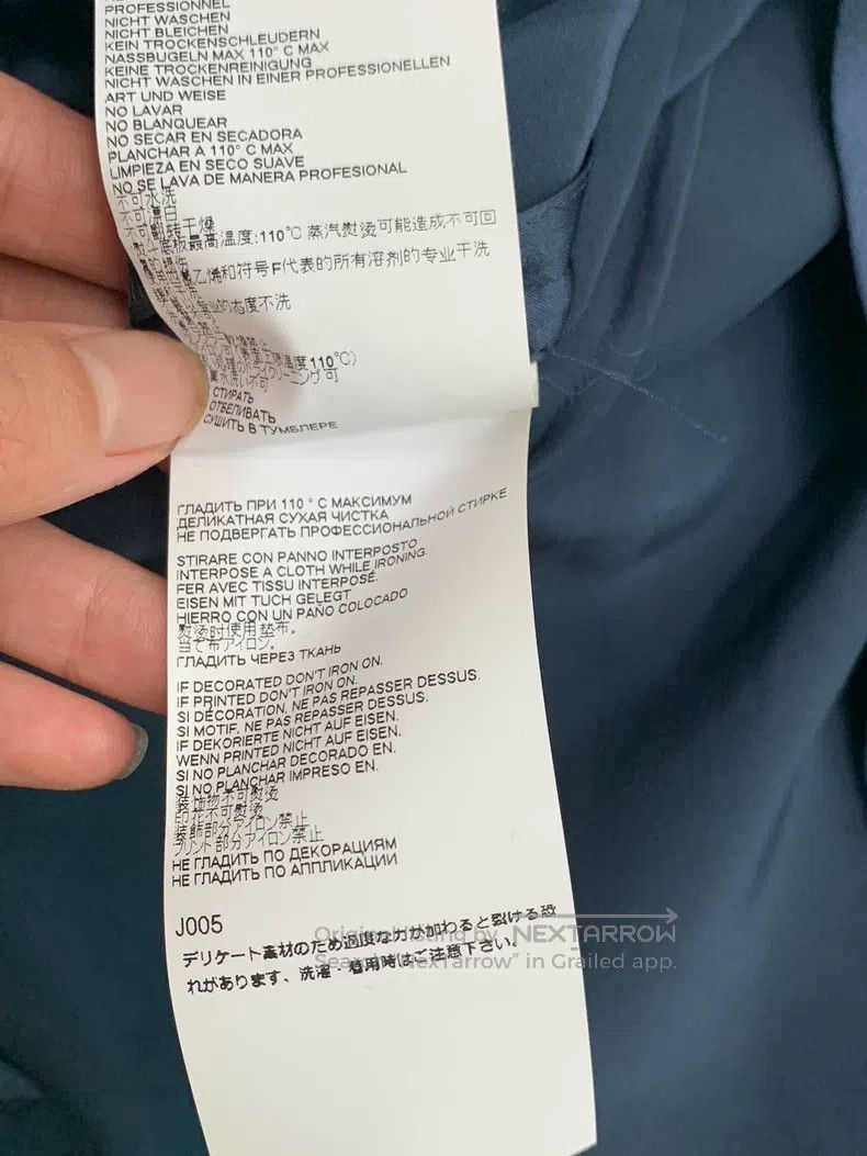 Maison Margiela Maison Margiela Blue silk shirt Size XXS / US 00 / IT 34 - 7 Thumbnail
