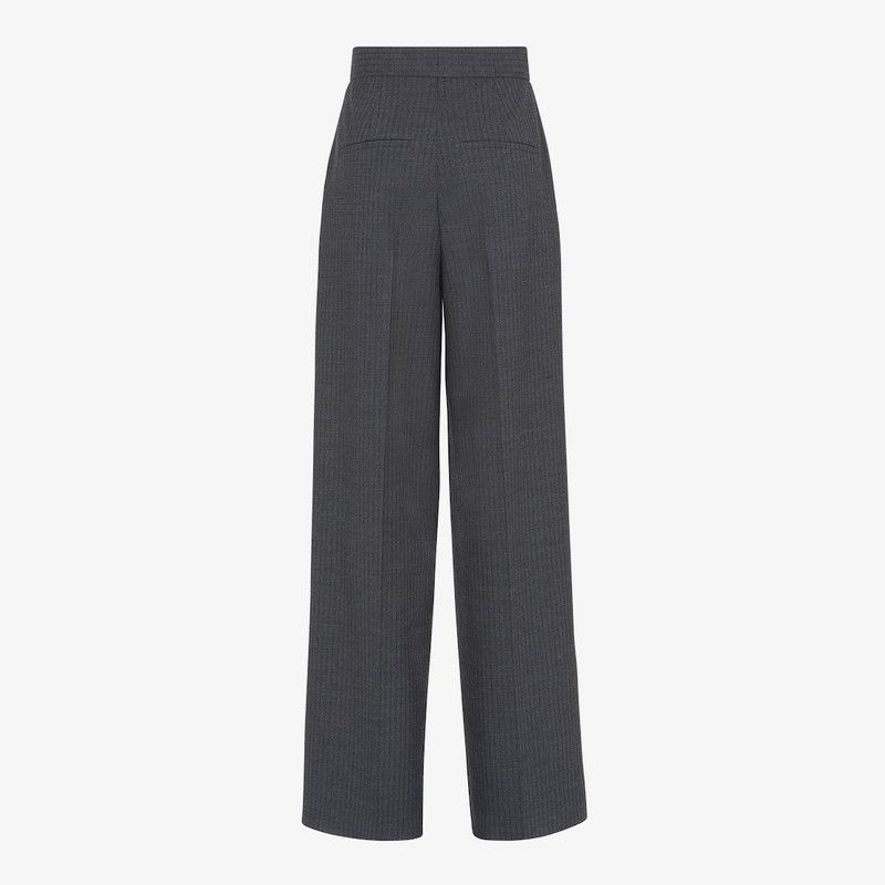 Fendi o1s1wg110326 Trousers in Grey Size 28" / US 6 / IT 42 - 2 Thumbnail