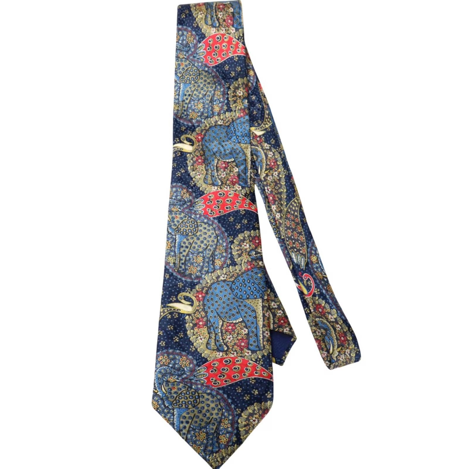 Cerruti 1881 CERRUTI 1881 Tie Men's ONE SIZE Multicolor Patterned Pure Silk Size ONE SIZE - 4 Thumbnail