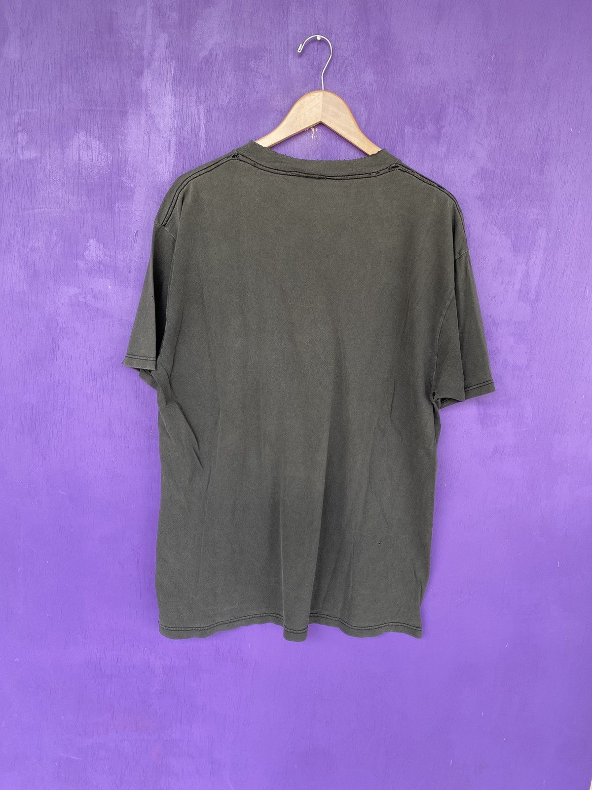 Nautica Vintage 90s Nautica compass logo faded t-shirt Size US XL / EU 56 / 4 - 2 Thumbnail