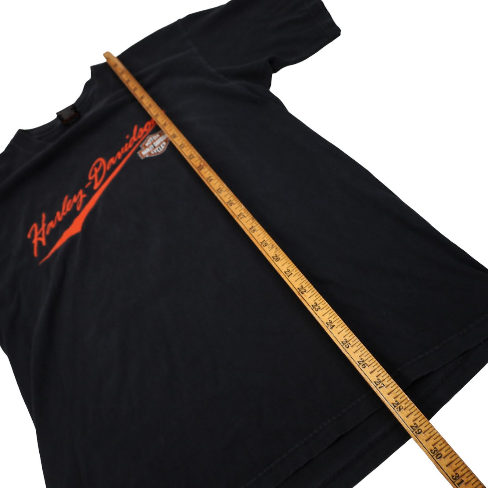 Harley Davidson × Vintage Vintage Harley Davidson Script Spellout Graphic T Shirt Size US L / EU 52-54 / 3 - 8 Thumbnail