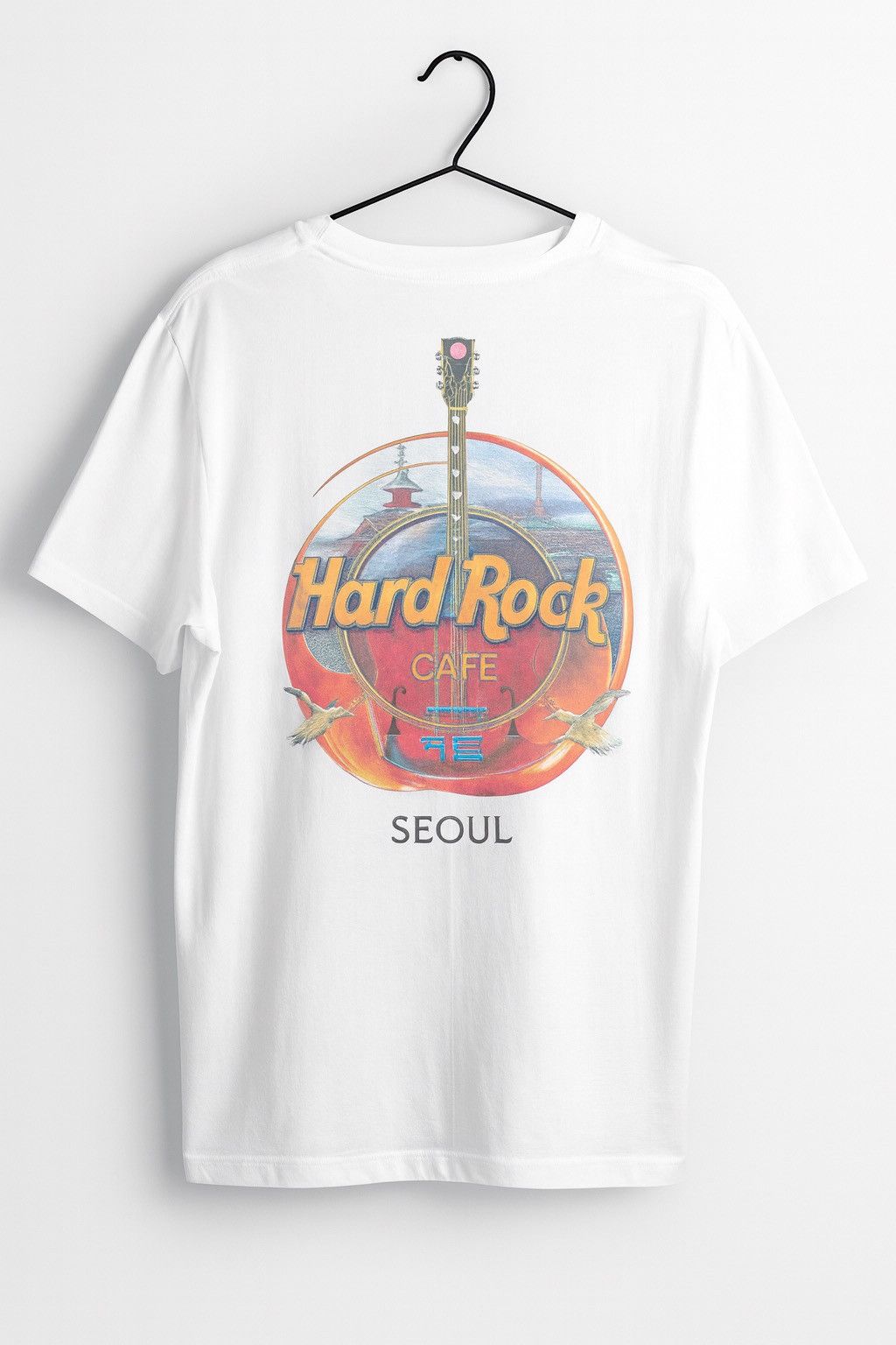 Hard Rock Cafe Vintage Hard Rock Cafe Seoul T-Shirt White 90s Collectible Size US M / EU 48-50 / 2 - 1 Thumbnail
