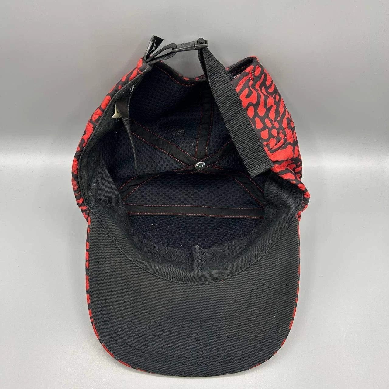 Jordan Brand Air Jordan 5 Panel Hat Men Red Cement Elephant Strap Back Size ONE SIZE - 2 Thumbnail