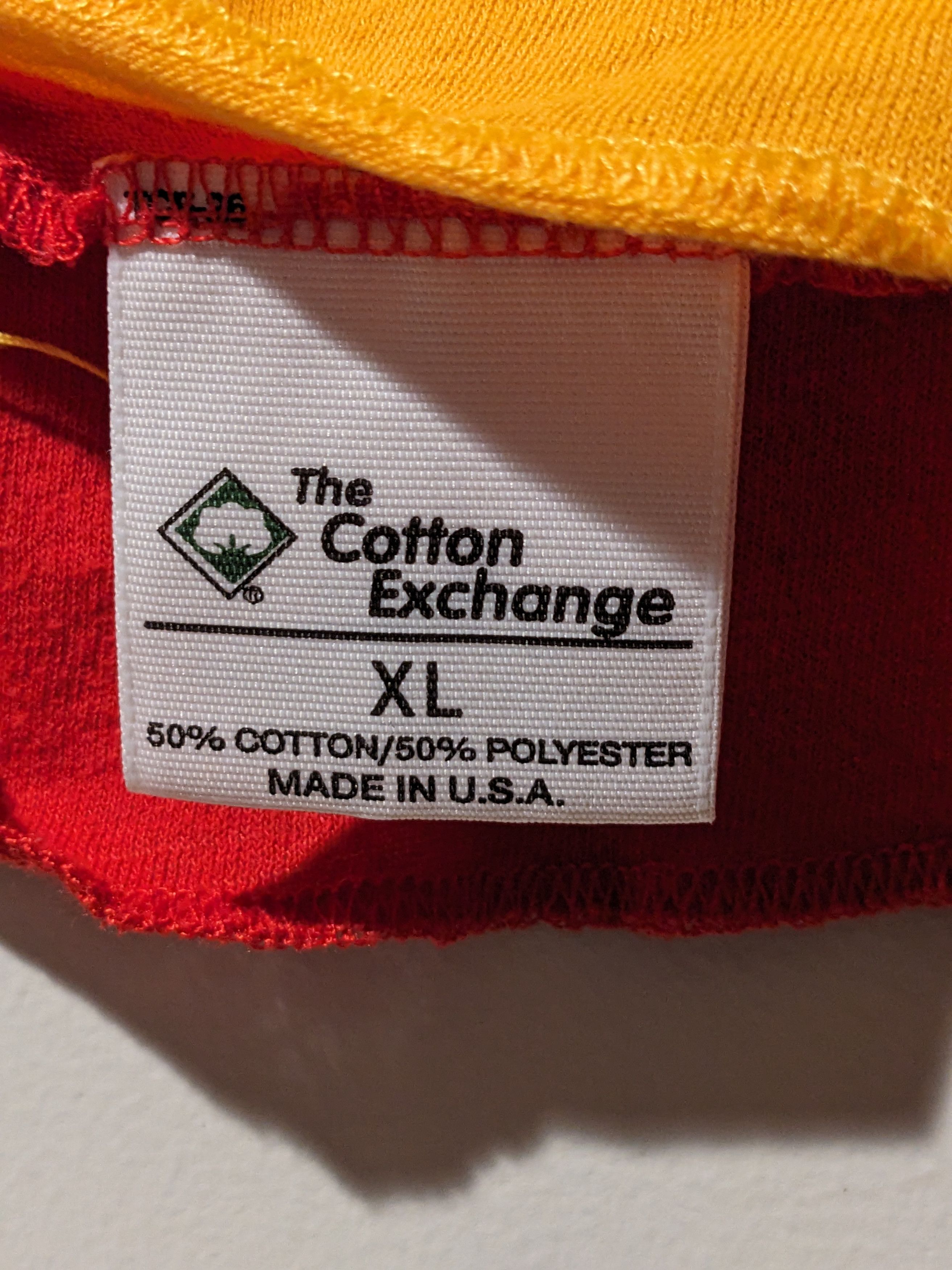Vintage Vintage 90s Fame Pills Bottle Yellow X-Large T-Shirt Size US XL / EU 56 / 4 - 3 Thumbnail
