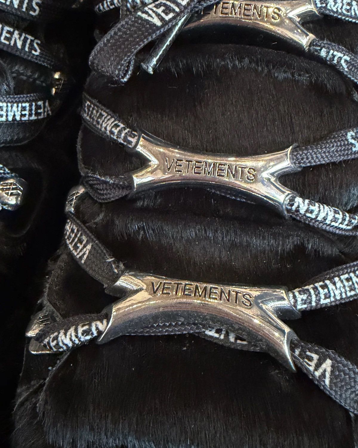 New Rock × Vetements VETEMENTS X NEW ROCK PONY HAIR BOOTS Size US 9.5 / EU 42-43 - 3 Thumbnail