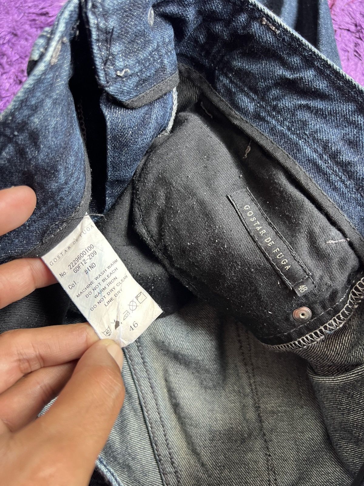 GOSTAR DE FUGA Gostar De Fuga Denim Size US 32 / EU 48 - 8 Thumbnail
