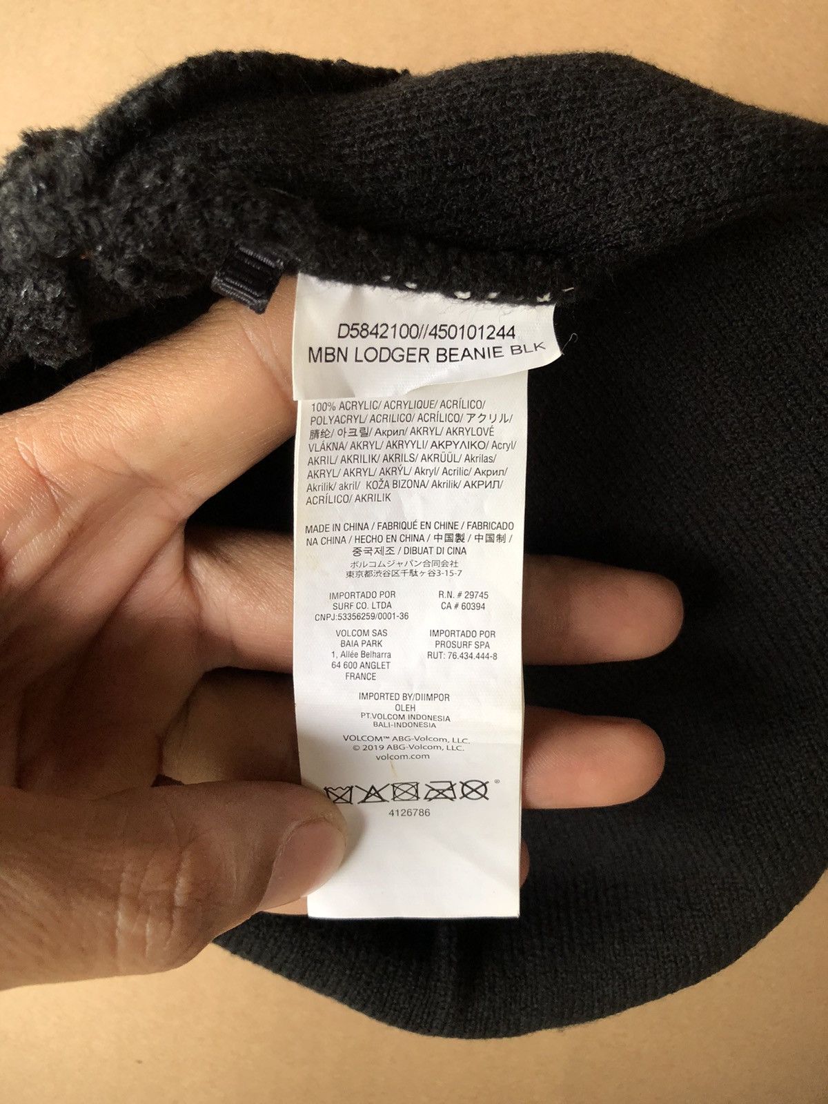 Japanese Brand Volcom Stone Beanie Beanies Size OSFA Size ONE SIZE - 4 Thumbnail
