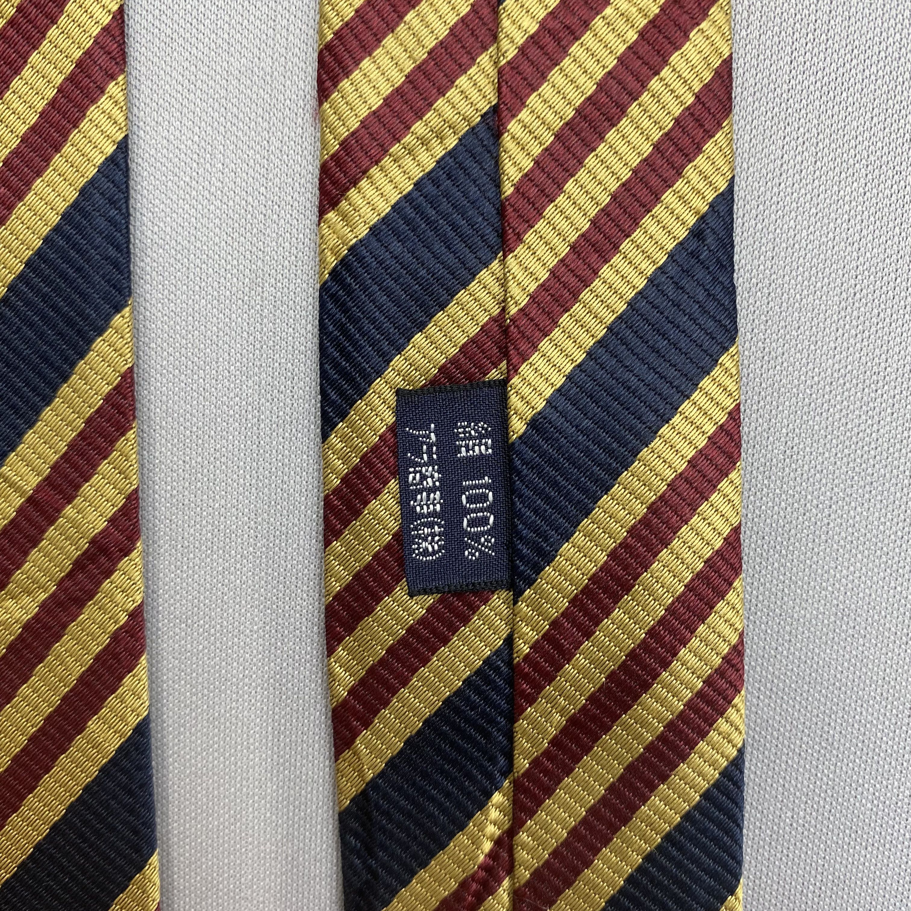 Burberry Vintage Burberry SILK Necktie Cravate Pure Silk Neck Tie Size ONE SIZE - 7 Thumbnail