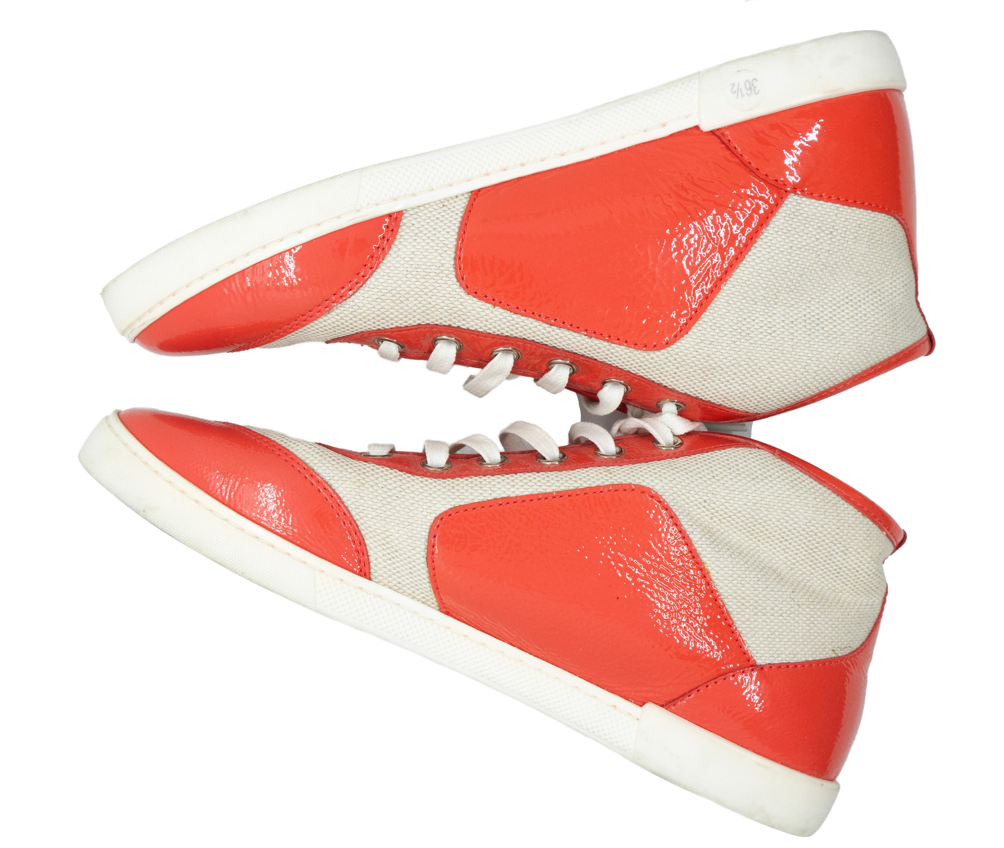 Gucci Interlocking Ankle High Top Sneakers Size US 6.5 / IT 36.5 - 4 Thumbnail