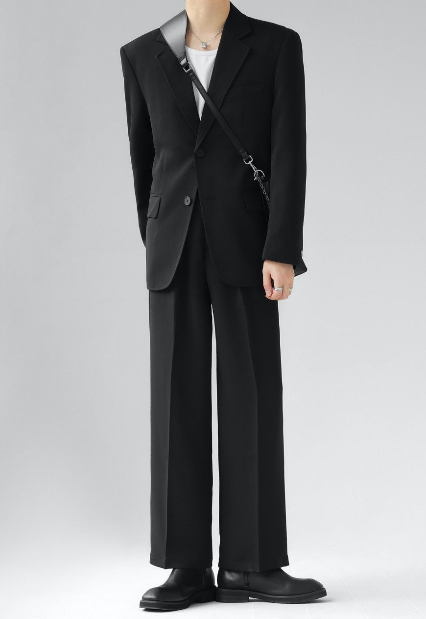 Other Men’s Premium Solid Color Suit Set Size 38S - 5 Thumbnail