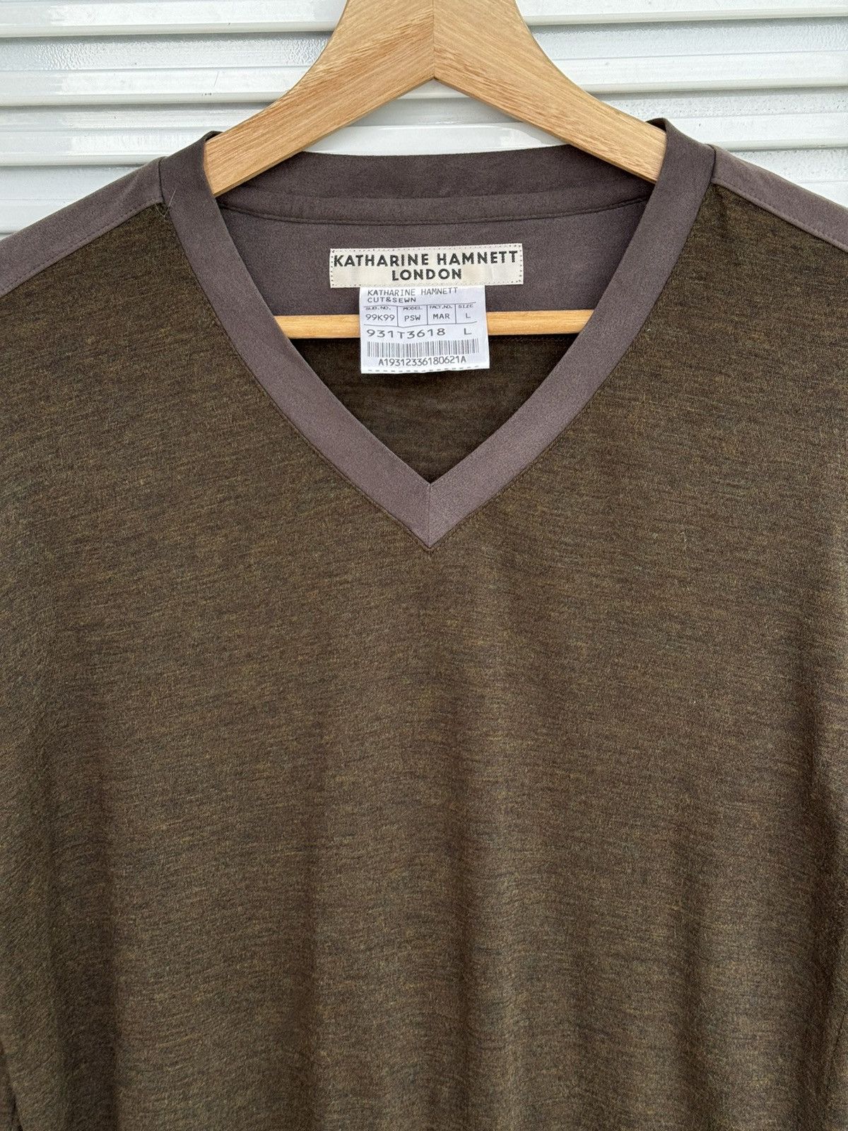 Katharine Hamnett London Vintage Katharine Hamnett Longsleeves Size L / US 10 / IT 46 - 3 Thumbnail