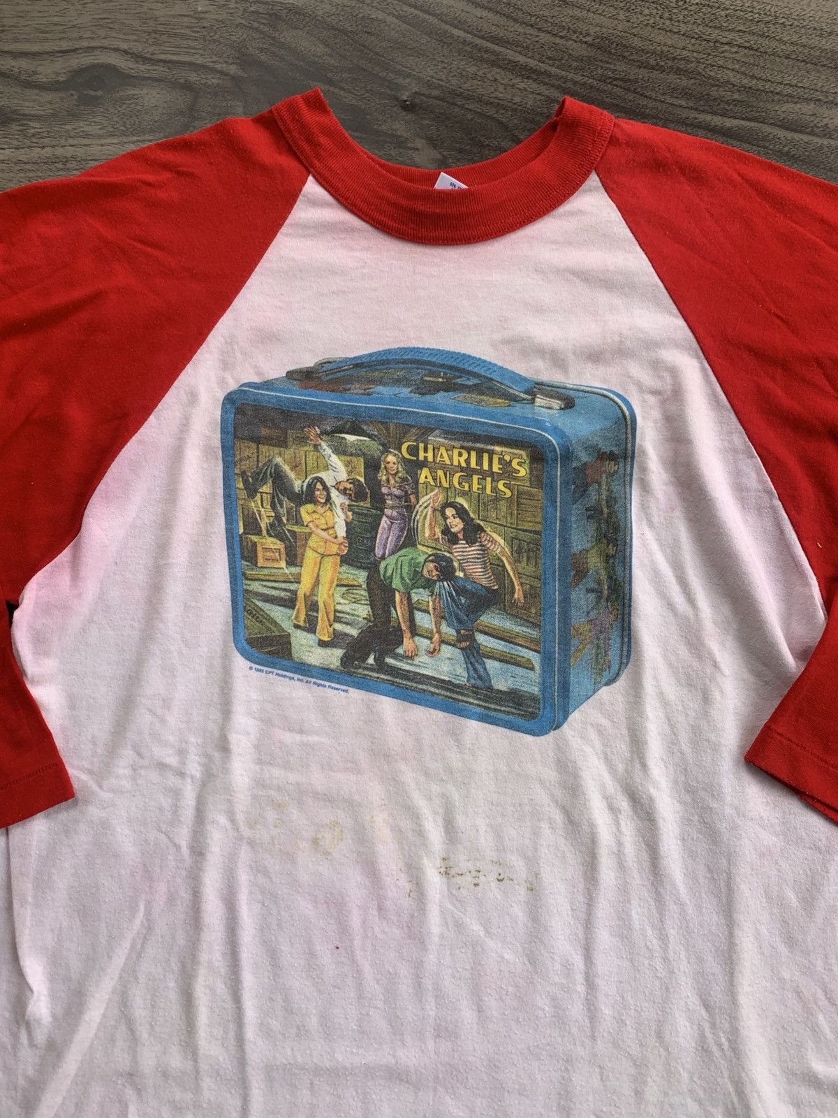 Vintage Rare Vintage Raglan Charlies Angels 1995 Size US L / EU 52-54 / 3 - 2 Thumbnail