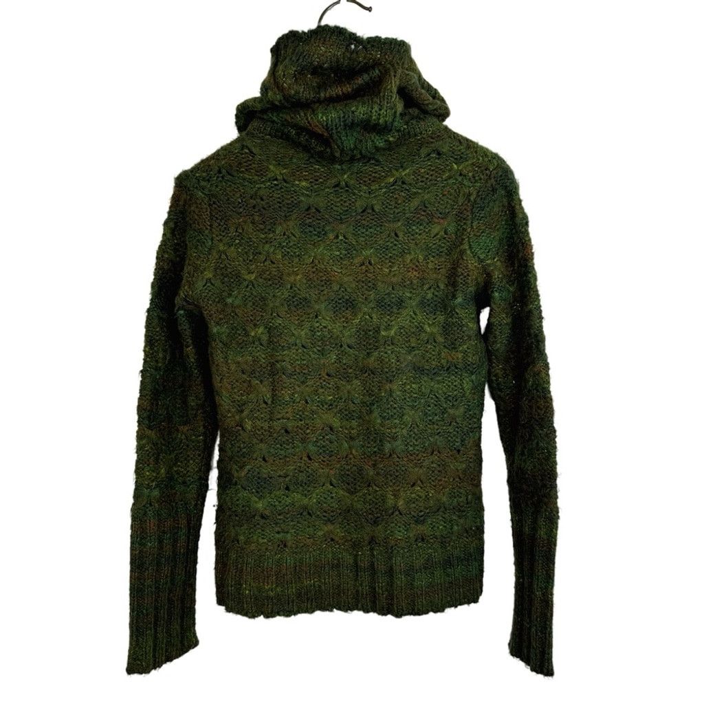 Other VTG CAROLE LITTLE Women's Green Colorful Cowl Neck Sweater S Size S / US 4 / IT 40 - 6 Thumbnail