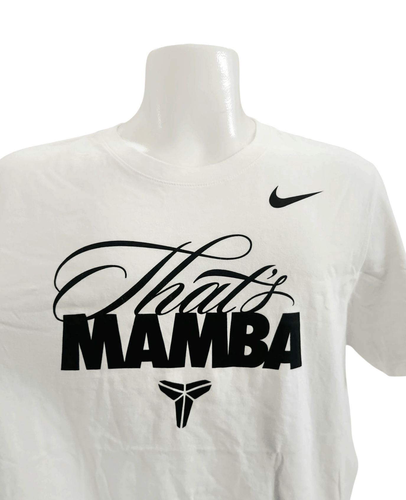 Nike Nike Kobe Bryant That's Mamba T-Shirt White Large Tee Size US L / EU 52-54 / 3 - 2 Thumbnail