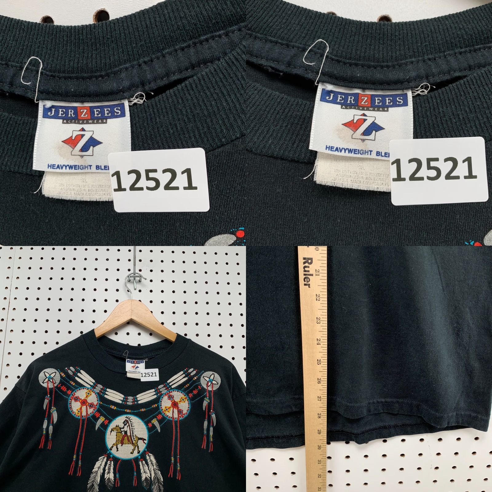 Jerzees VINTAGE JERZEES Men’s Graphic T-Shirt XL Black 90s Band Music Retro Hip Hop San Antonio Size US XL / EU 56 / 4 - 8 Thumbnail