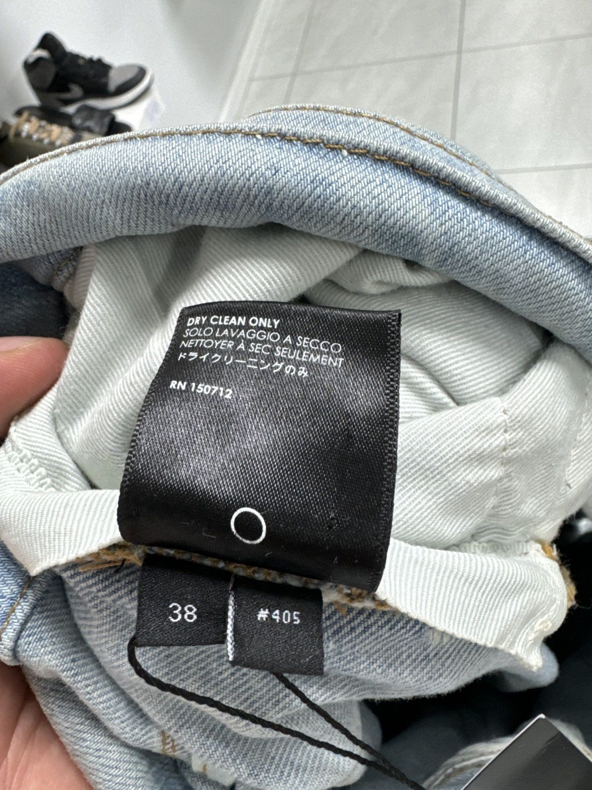 Amiri Amiri thrasher blue Size US 38 / EU 54 - 4 Thumbnail