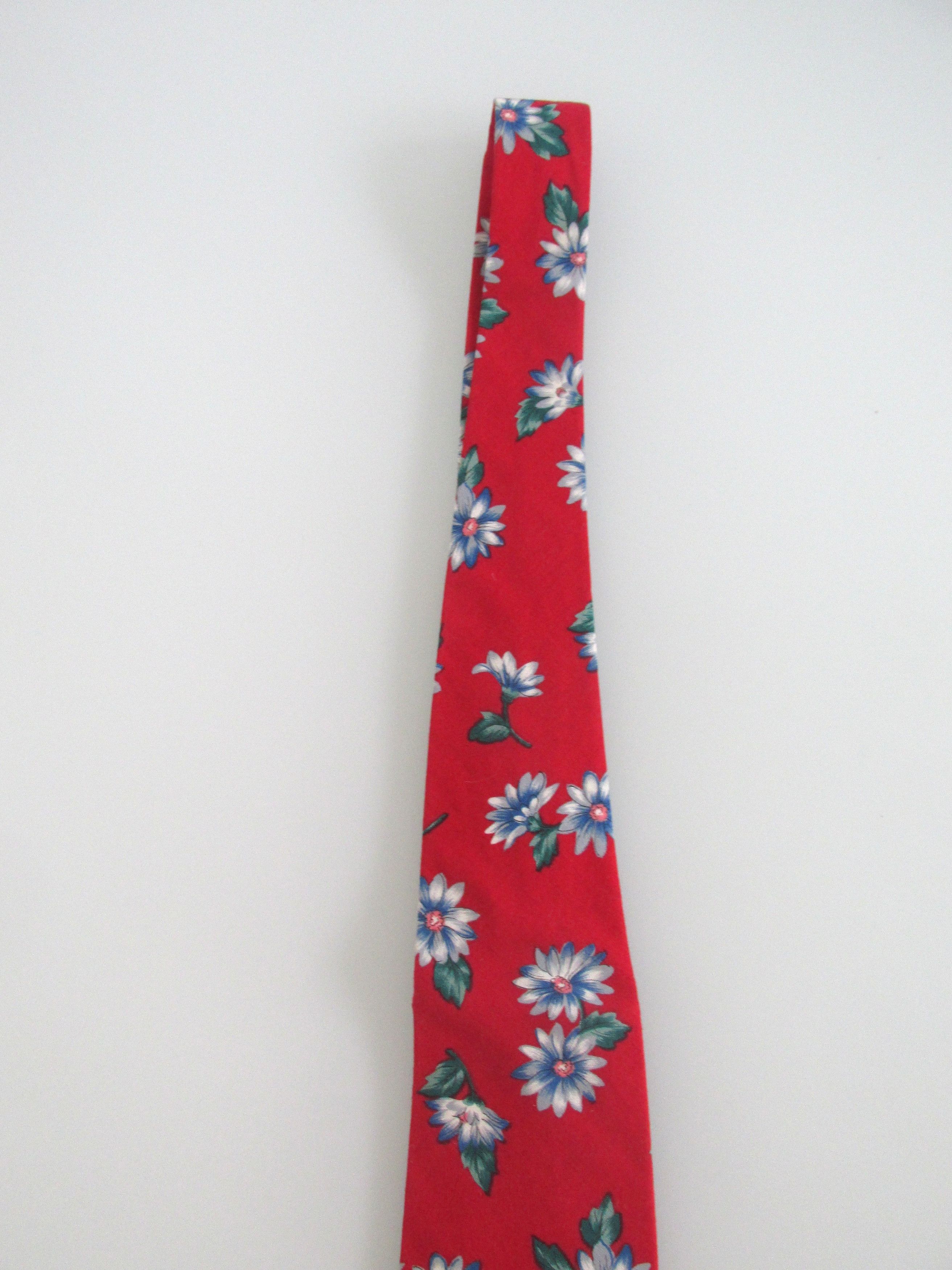 Other Rhode Royce Men's Cotton Floral Tie Size ONE SIZE - 3 Thumbnail