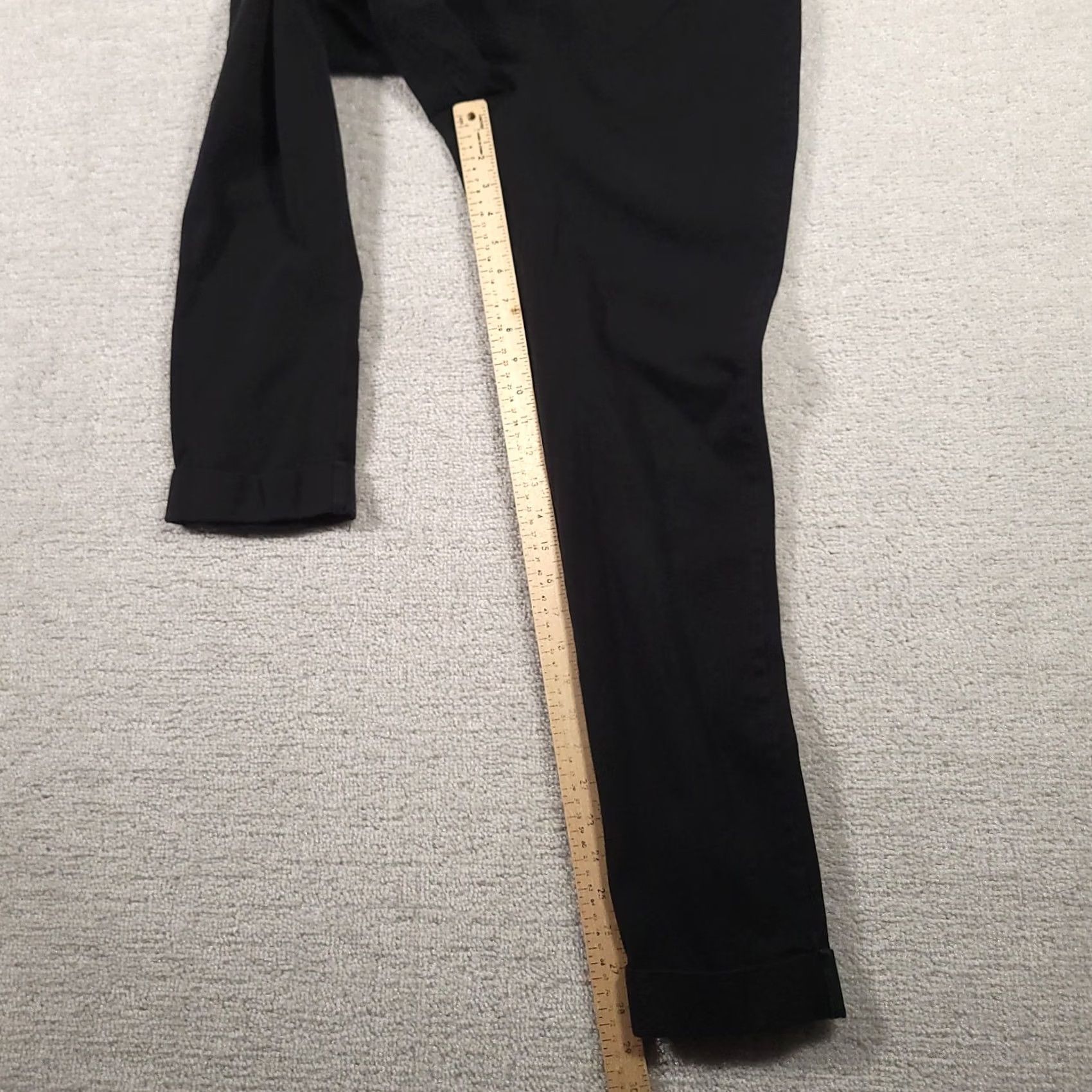 J. Jill J. Jill Womens Premium Bi-stretch Dress Pants 8 Tall Black Cuffed Dress Pants Tall 8 Black Womens Bi-stretch Streets? Size 30" / US 8 / IT 44 - 5 Thumbnail
