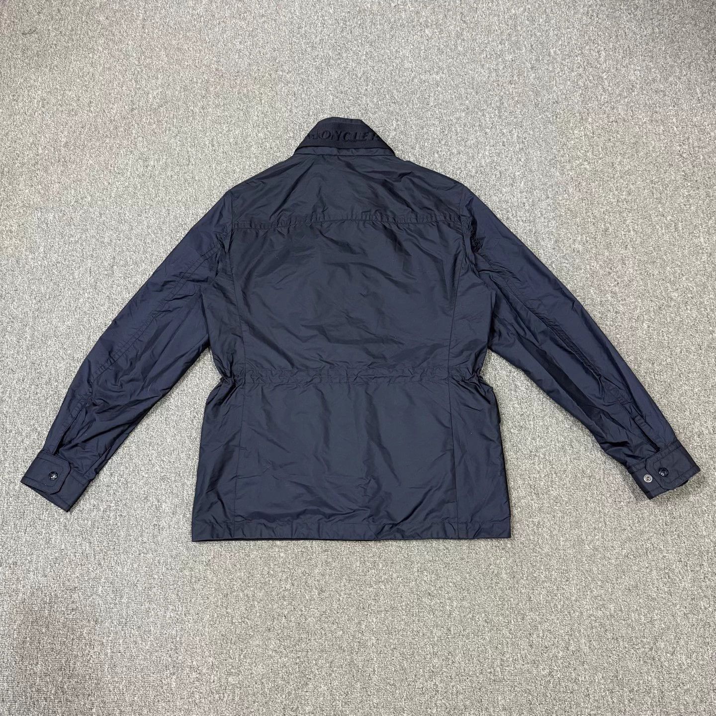Moncler Moncler Navy Nylon New Jacket 3 Size US L / EU 52-54 / 3 - 2 Thumbnail