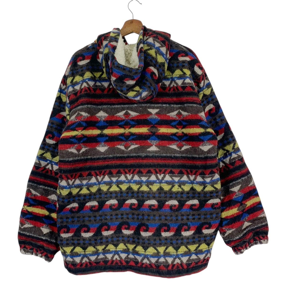 Vintage Vintage Navajo Style Jacket Hoodie Size US L / EU 52-54 / 3 - 9 Thumbnail