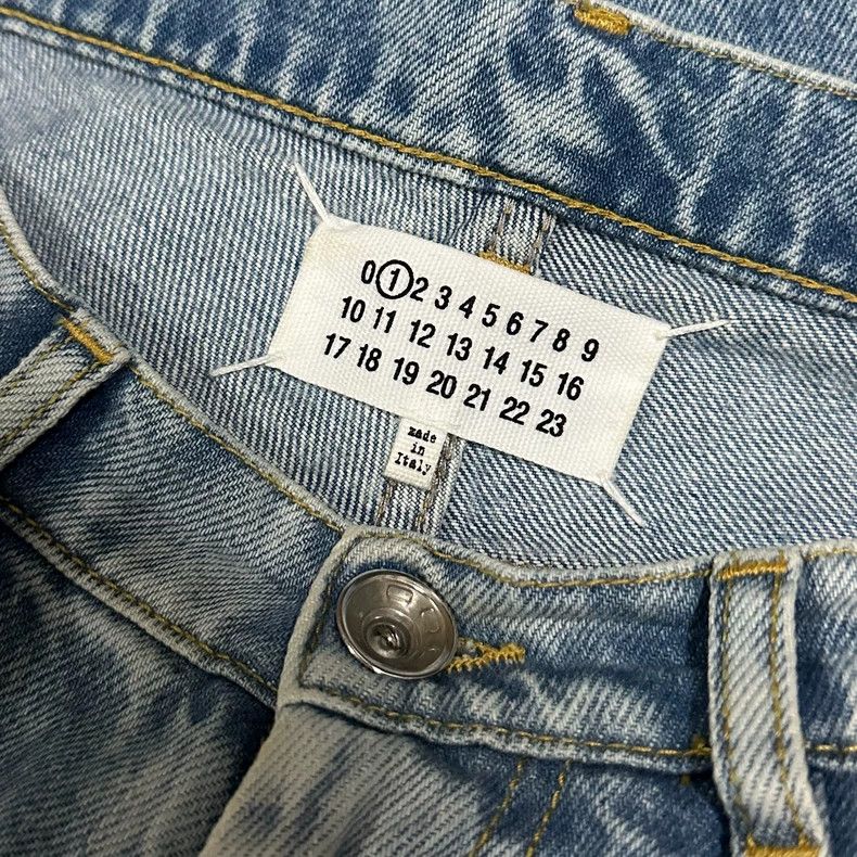 Maison Margiela Maison Margiela Deconstructed stitching low-waisted pockets Size 27" / US 4 / IT 40 - 4 Thumbnail