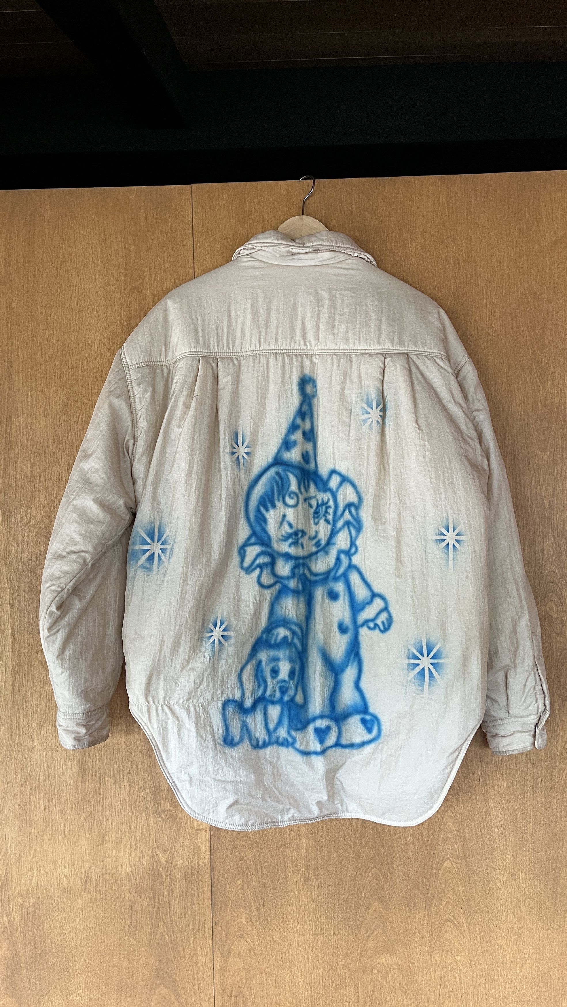 Other Custom airbrushed quilted jacket Size US S / EU 44-46 / 1 - 1 Thumbnail