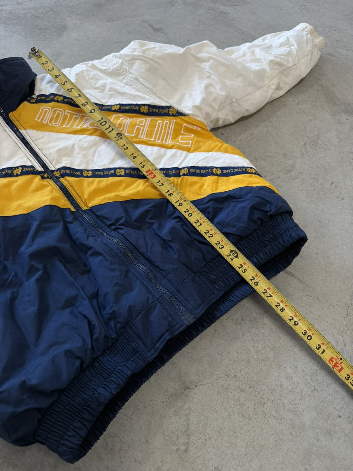 Other Vintage 90s notre dame jacket Size US L / EU 52-54 / 3 - 6 Thumbnail