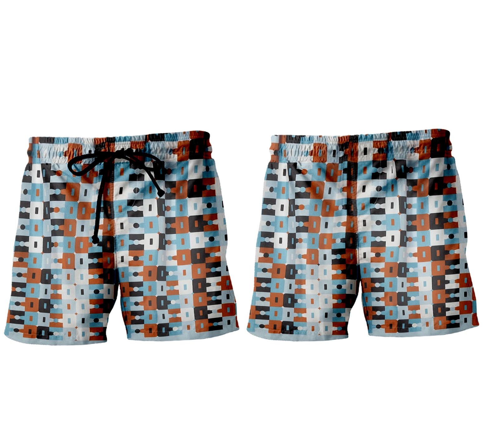 Designer Printed Twill Shorts – Elevated Summer Essential Size US 30 / EU 46 - 3 Thumbnail