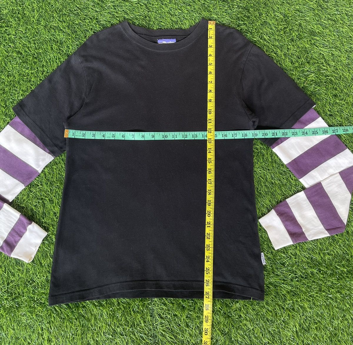 Gallery1950 Vintage🔥GALLERY 1950🔥Double Layer Striped Long Sleeve y2k Size US M / EU 48-50 / 2 - 12 Thumbnail