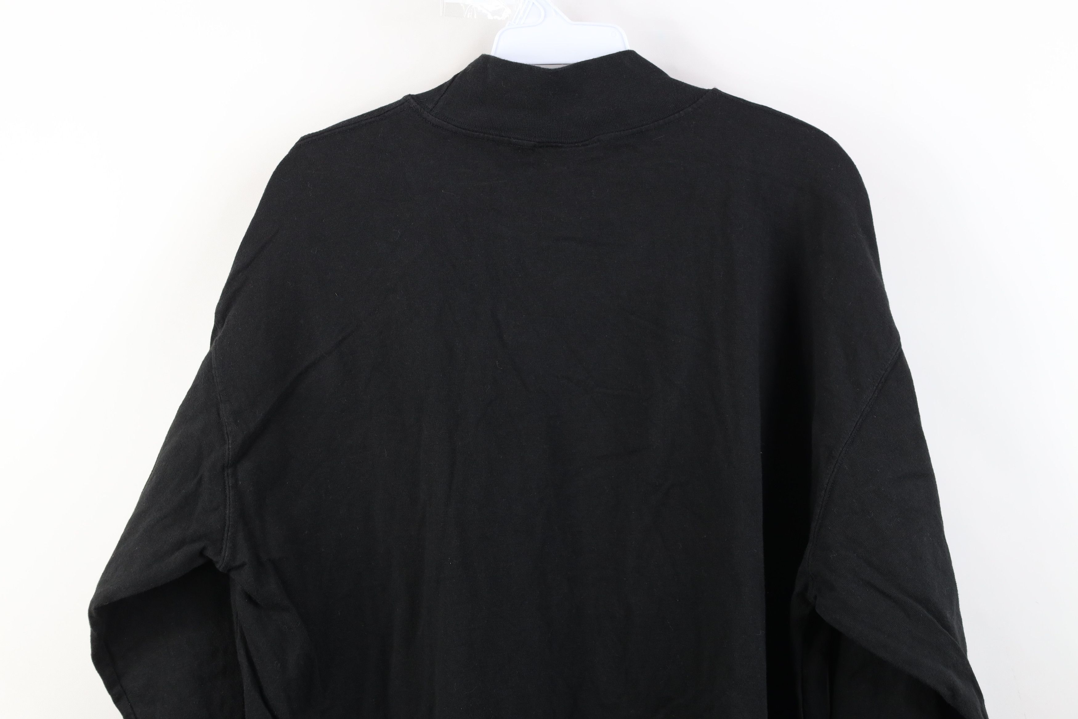 Russell Athletic Vintage 90s Russell Athletic Mock Neck Long Sleeve T-Shirt Size US L / EU 52-54 / 3 - 13 Thumbnail