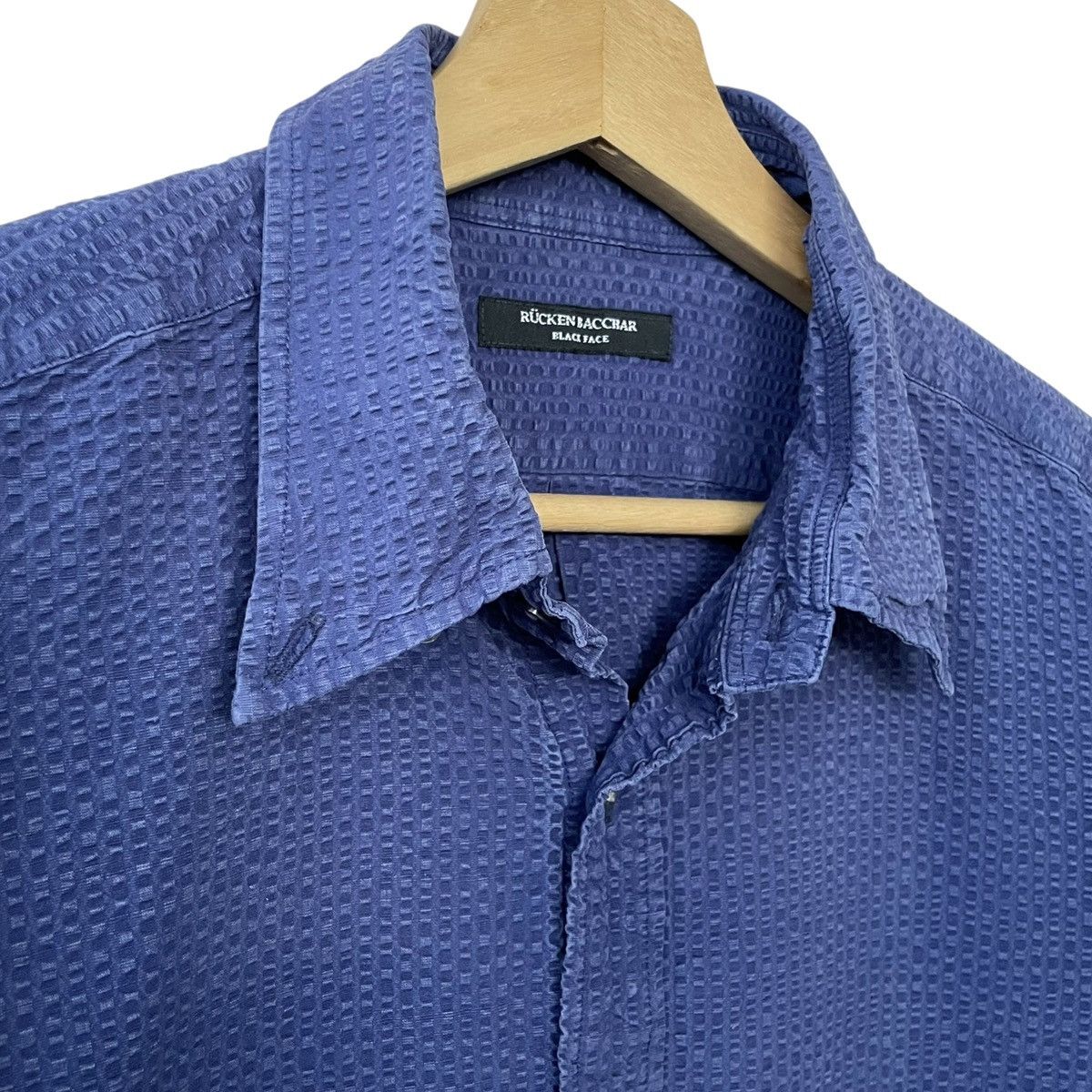 Japanese Brand Rucken Bacchar Japanese Designer Casual Shirt Size US M / EU 48-50 / 2 - 4 Thumbnail