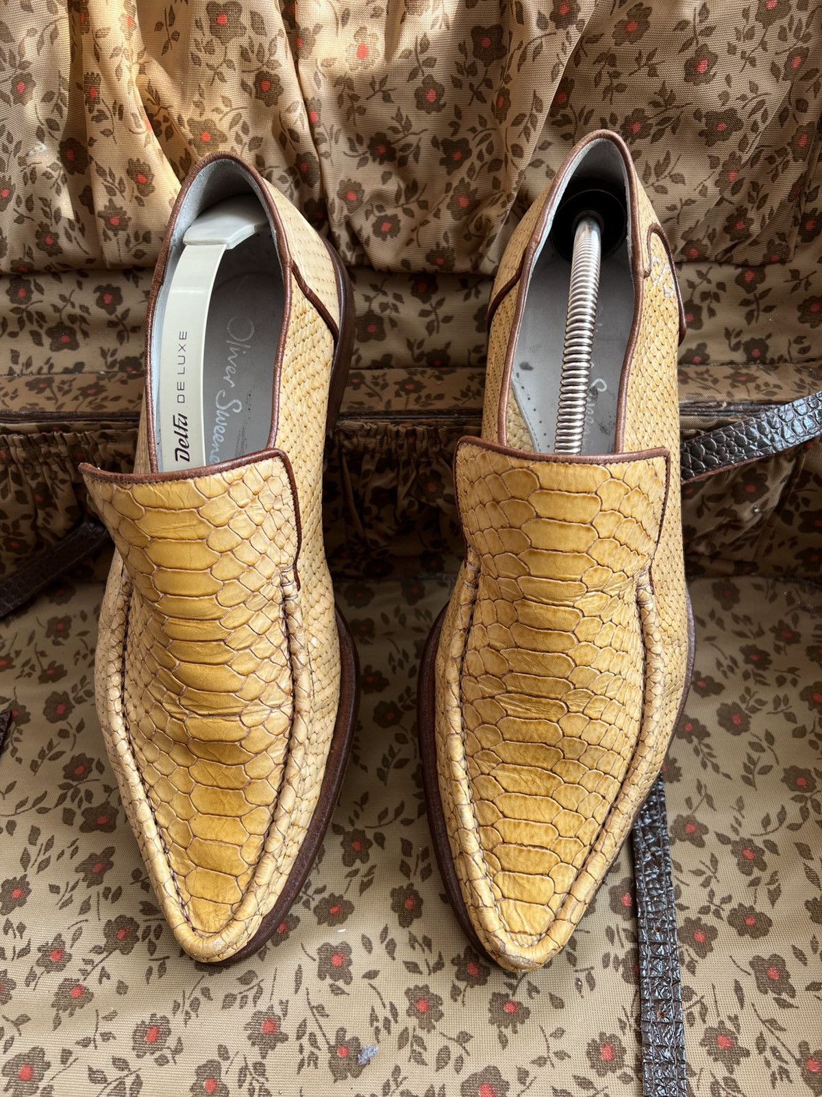 Oliver Sweeney Vintage Oliver Sweeney Y2K Punk Opium Python snake shoes Size US 10 / EU 43 - 18 Thumbnail