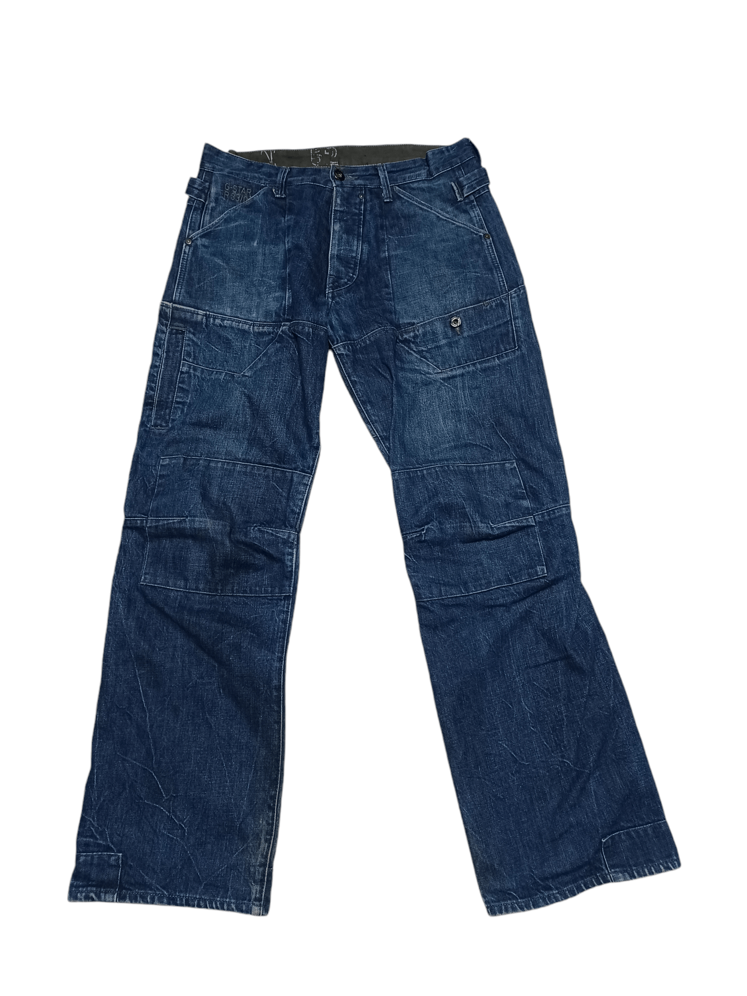 G-Star G STAR RAW MULTIPOCKET CARGO JAPANESE JEANS DENIM Size US 33 - 1 Thumbnail