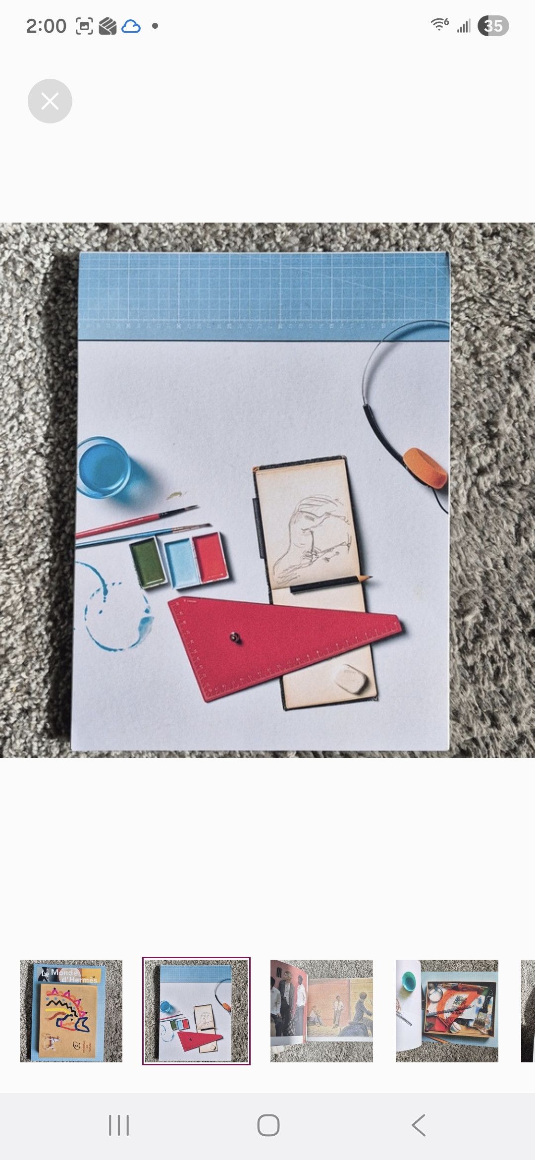 Hermes Hermès Le Monde d'Hermès Magazine-Spring/Summer 25 Size ONE SIZE - 4 Thumbnail