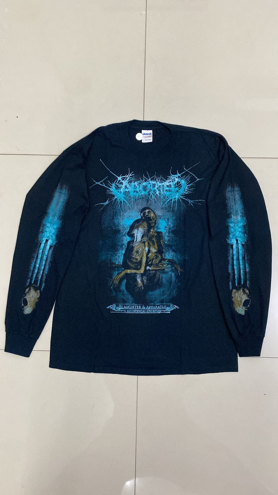 Band Tees Vintage Aborted Slaughter & Apparatus a Methodical Overture Size US L / EU 52-54 / 3 - 1 Thumbnail
