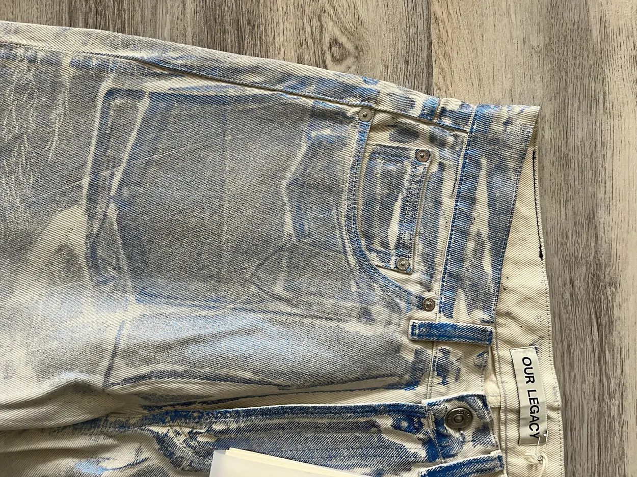 Our Legacy Our Legacy Foil Jeans Size US 31 - 2 Thumbnail