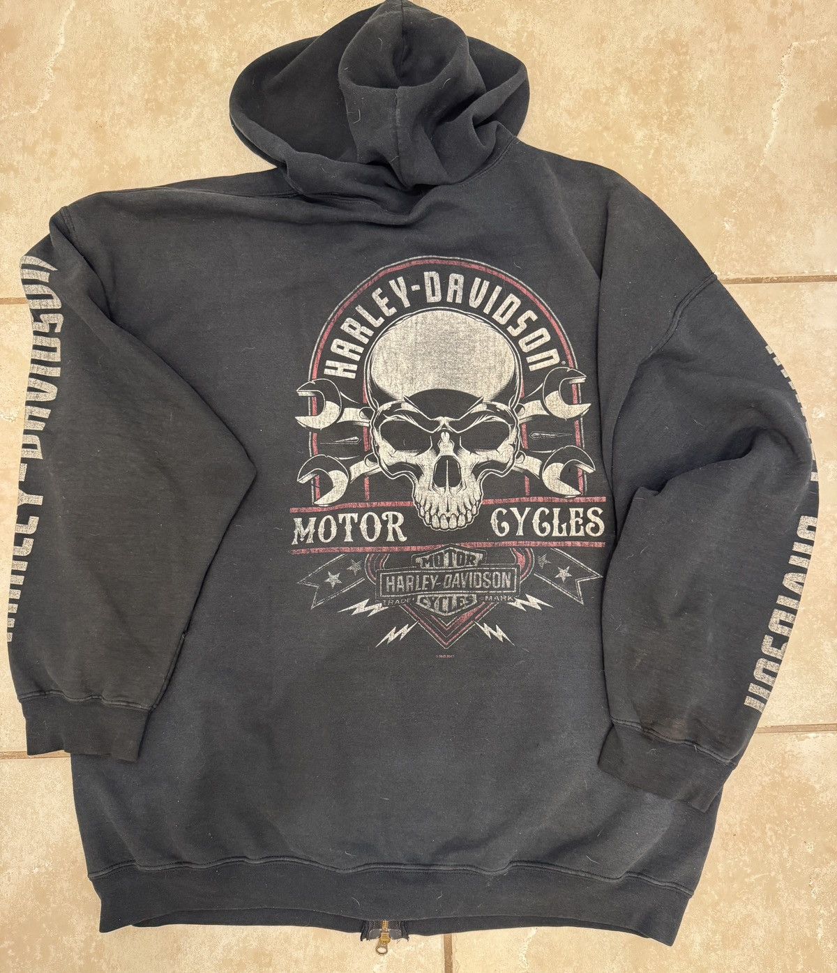Harley Davidson Harley Davidson Zip Up Size US XXL / EU 58 / 5 - 2 Thumbnail