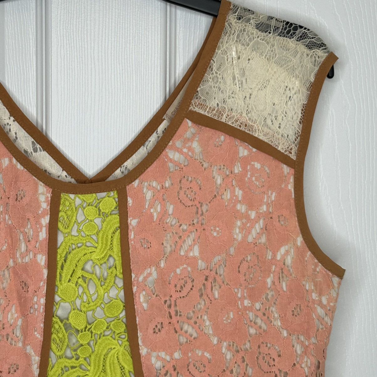 Other Champagne & Strawberry Lace Tank Size M Size M / US 6-8 / IT 42-44 - 5 Thumbnail