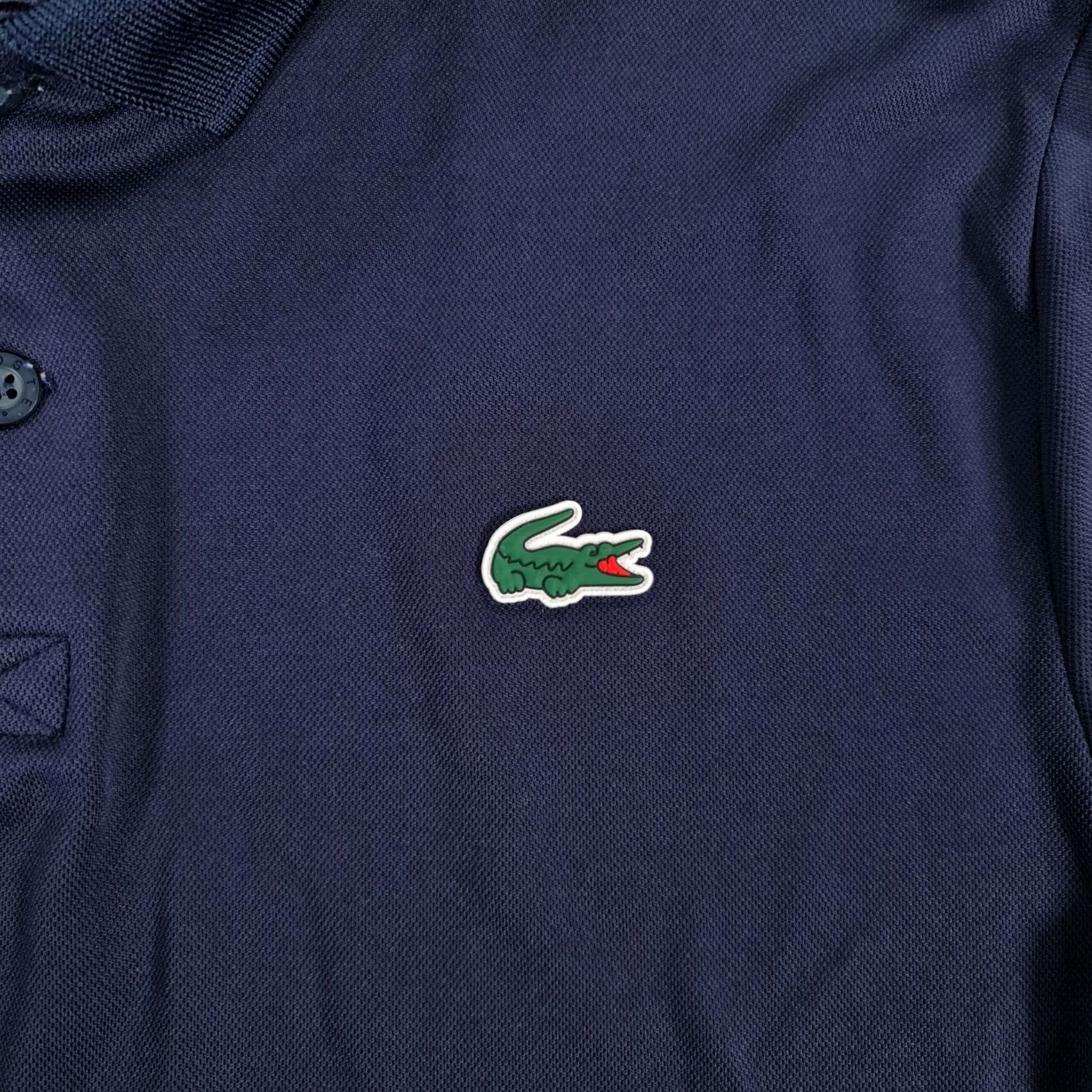 Lacoste Lacoste Mens Polo Shirt Navy Blue M Regular Fit Preppy Golf Shirt Polo Men's Navy Blue Regular Fit Short Sleeve Button Collared Lacoste Logo Size US M / EU 48-50 / 2 - 5 Thumbnail